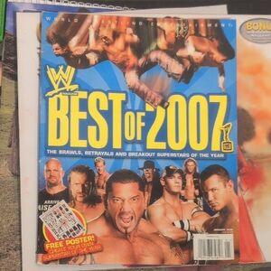 WWE Magazine January 2008 Best Of 2007 Wrestling Vintage No Poster Y2K